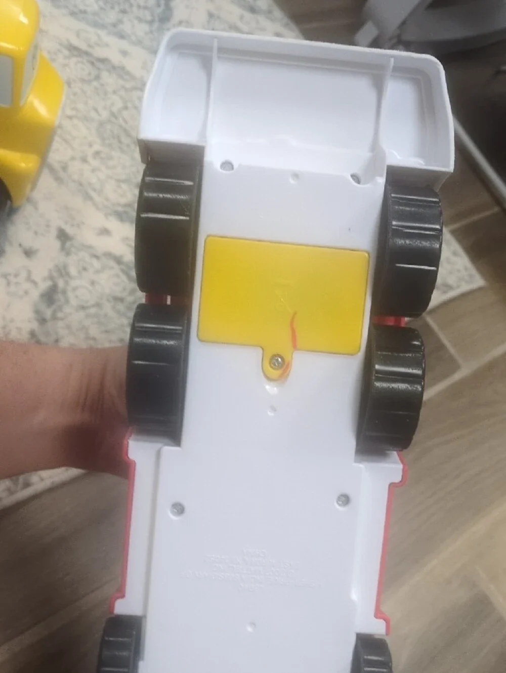 LittlePeople Red Toy Fire Truck with Yellow Ladder and Rescue Details